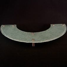 serpentine glass tray