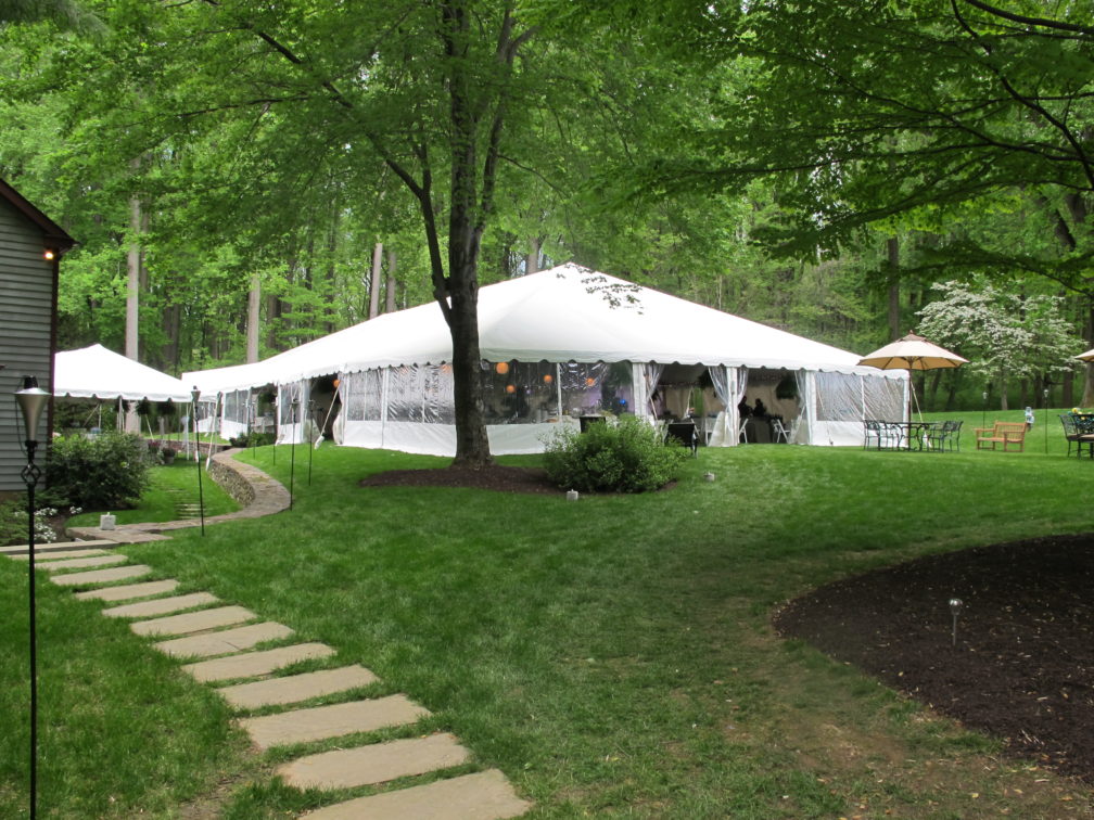 50′ Wide Frame Tent | A to Z Party Rental, PA