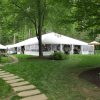 backyard wedding 50x frame tent rental