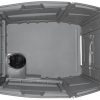 ADA Accessible Restroom Interior - Birdseye (Grey)