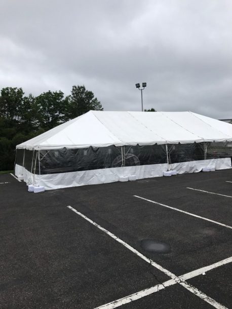 30′ Wide Testing Tents | A to Z Party Rental, PA