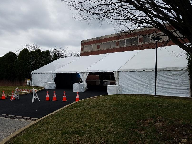 Afrekenen Gemarkeerd Subtropisch 40' Wide Testing Tents » A to Z Party Rental, PA