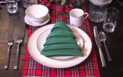 O Tannenbaum: Christmas Tree Napkin Folds