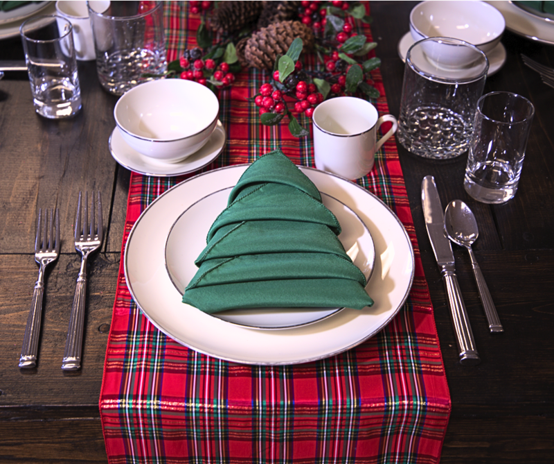 O Tannenbaum: Christmas Tree Napkin Folds