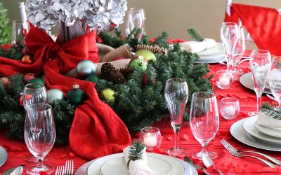 Create a Table Full of Style and Christmas Spirit